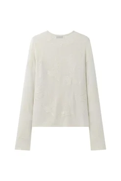 Genser<Viktoria Chan Hermoni Long Sleeve Knit Genser Off-White