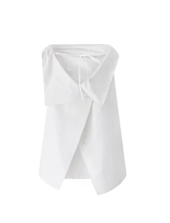 Skjorter<Viktoria Chan Tully open bak top Skjorte Hvit