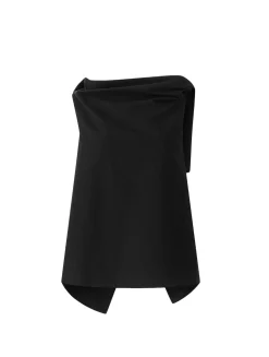 Skjorter<Viktoria Chan Tully open bak top Skjorte Sort